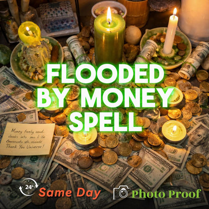 Powerful Money Spell Jar | Personalized Abundance, Prosperity & Money Attraction Ritual