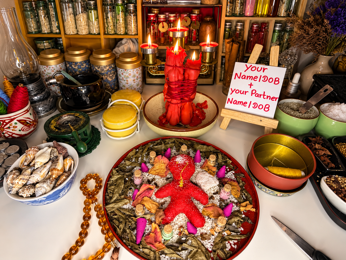 Personalized Love Seal Spiritual Ritual | Three Sessions, Photo Updates & Digital Report