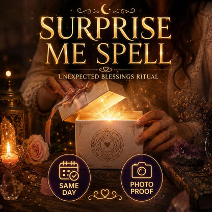 Surprise Me Spell | Unexpected Blessings Ritual | Attract Joy, Gifts (Same Day)